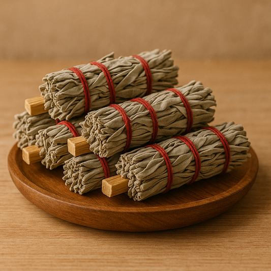 Atados de Salvia balnca y Palo Santo